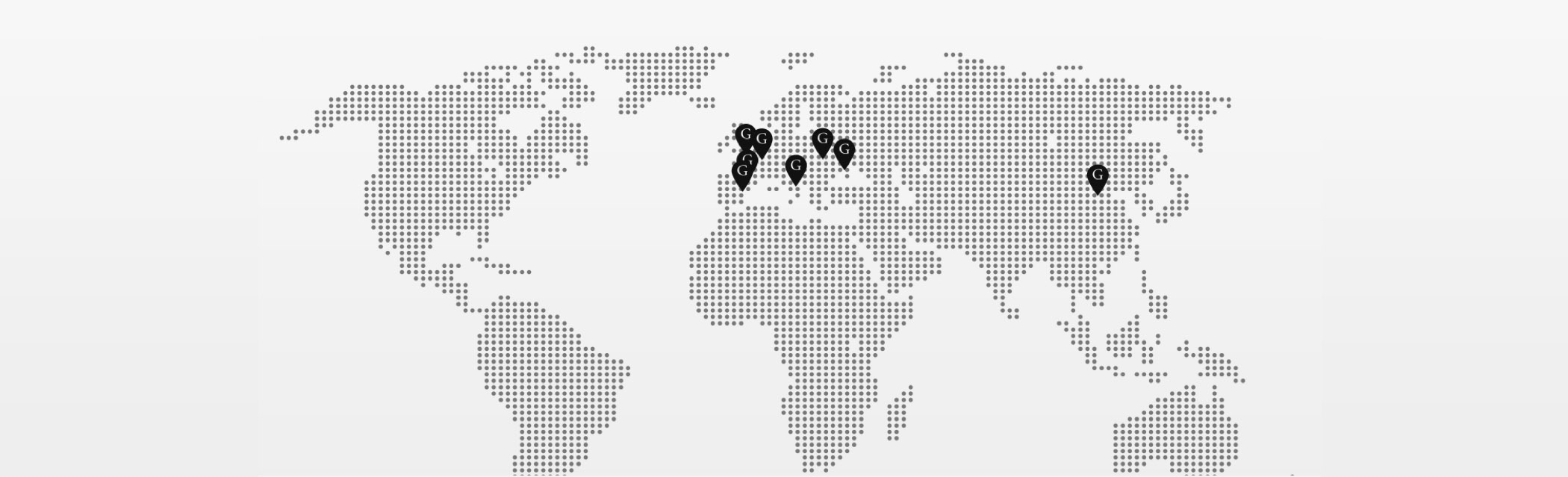 Map of our strategic points